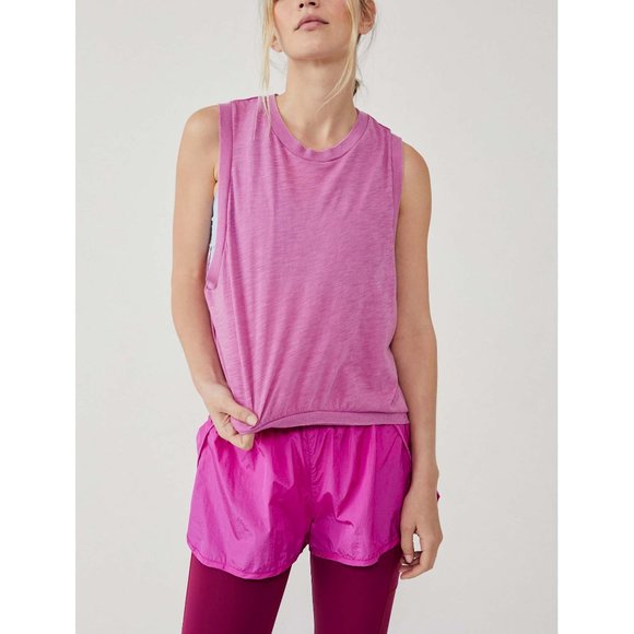 Free People Tops - 🎉LAST CHANCE🎉 NWT FP Movement Love Tank / Magenta Disco